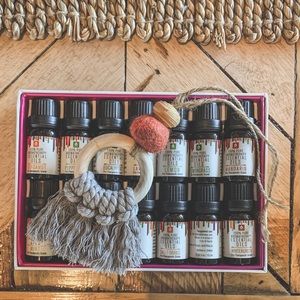 Macrame Aroma Therapy Essential Oil Car Diffuser